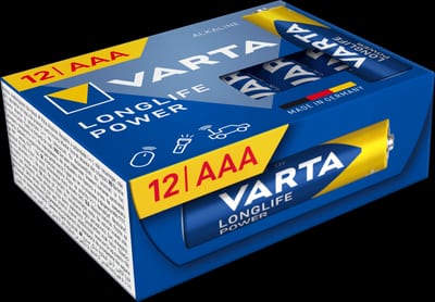 Varta Longlife Power AAA CUBE12 TRAY24