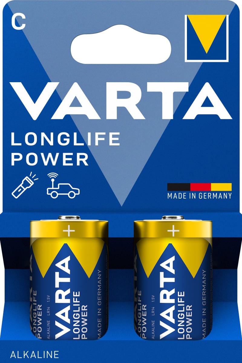 Varta Longlife Power C BLI 2 Scand (es) (4914614422)
