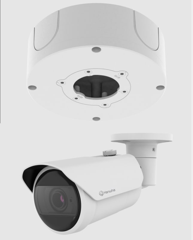 5MP IR AI Bullet Camera + BACK BOX (hanwha)