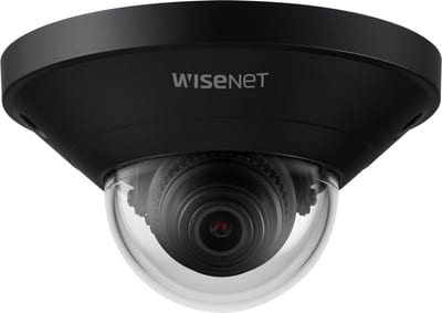 Black Camera Cover FOR Hanwha MINI-DOME