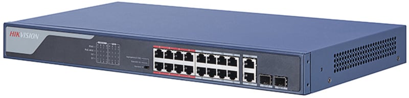 Switch, 16 Port, 100MBIT, L2, POE (DS-3E1318P-EI)