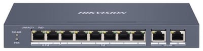 Switch 8+2 PORTS, POE AF/AT/BT, 10/100 M