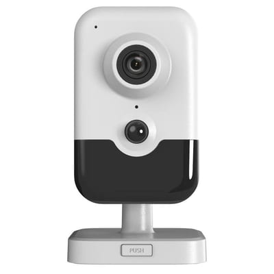 CUBE CAMERA, 4MP, 2.8mm, IR, W/O LOGO (DS-2CD2441G0-I(2.8mm)(C))