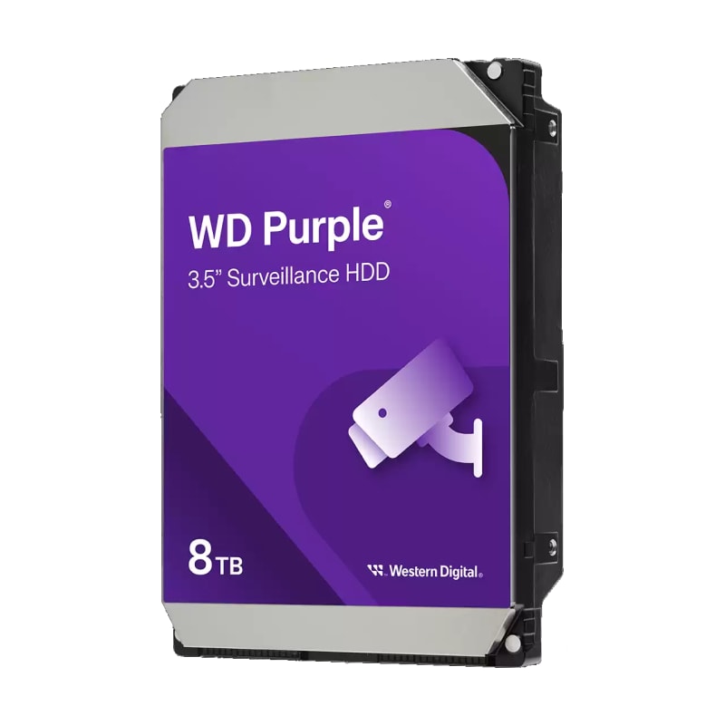 HARD DISK, 8TB, 64MB CACHE, 24/7, Purple (WD85PURZ)