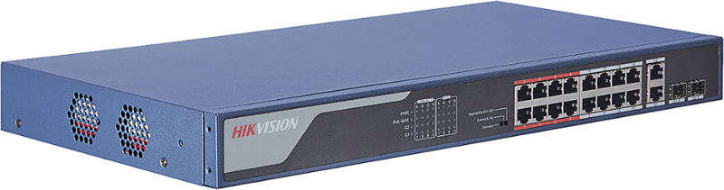 SWITCH, 18 PORT, POE (DS-3E0318P-E(c))