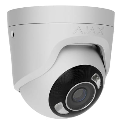 AJAX Turretcam HL 8 MP/2.8 MM White