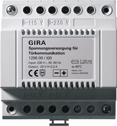 Function GI129600 Power Supply 24 V DC 300 mA for Door Communication