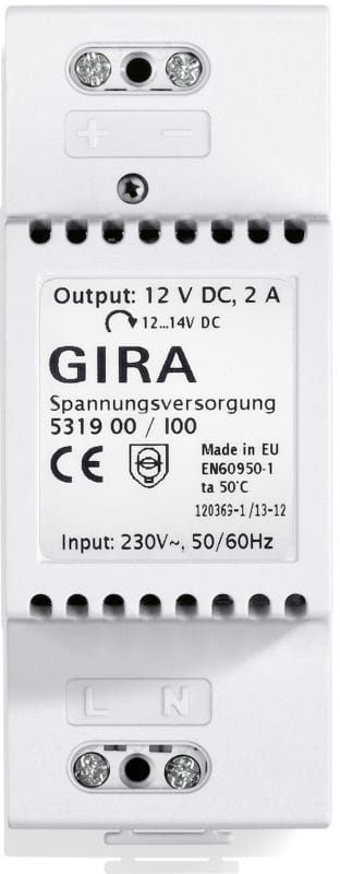 Power supply 12VDC 2A (GI531900)