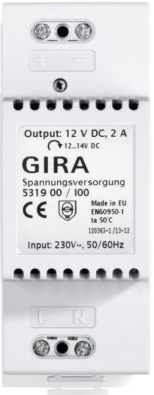 Power supply 12VDC 2A