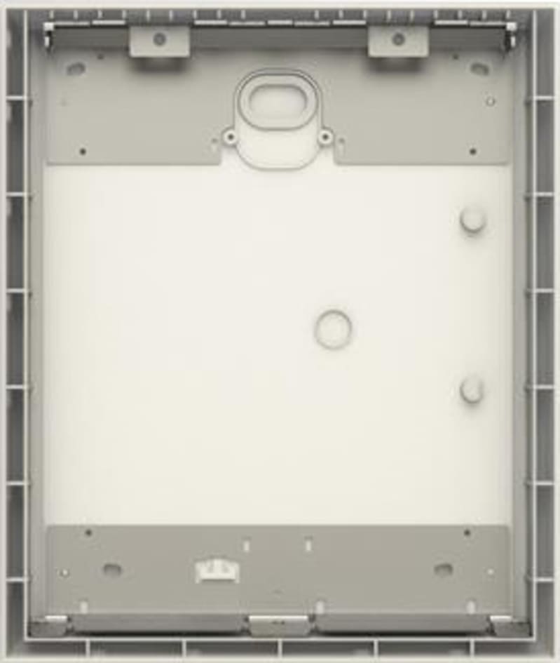 ABB 41386S-H OS accessories, Surface-mounted box, 6 modules,size 2/3, Grey