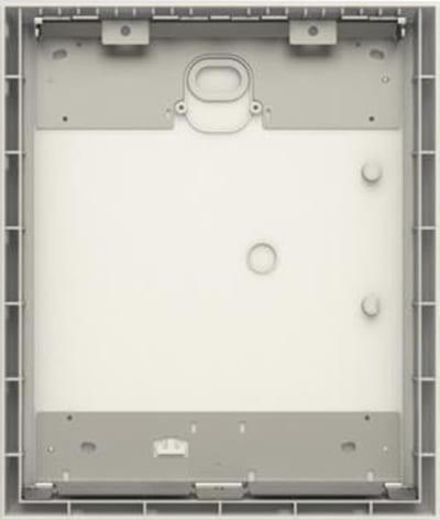 ABB 41386S-H OS accessories, Surface-mounted box, 6 modules,size 2/3, Grey