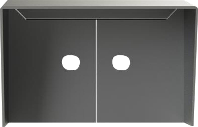 ABB 41383RH OS accessories, Rain hood, size 1/x, Aluminium, for surface mounted