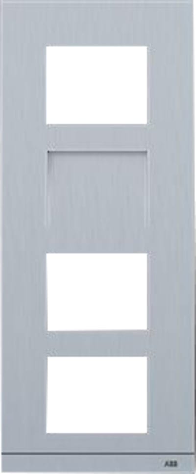 ABB 41384CF-A Outdoor Video Frame Size 1/4, Aluminium