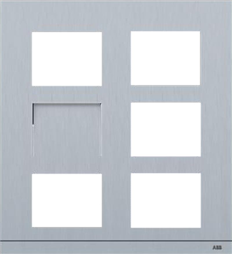 ABB 41386CF-A Video Outdoor Station Frame for 4 Module(s) and 1 Audio/Video Module X25138XM or H851381M-S-X.