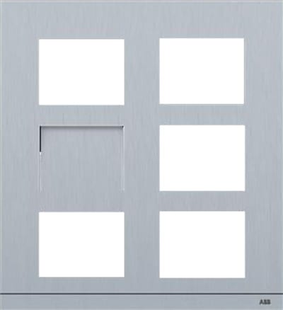 ABB 41386CF-A Video Outdoor Station Frame for 4 Module(s) and 1 Audio/Video Module X25138XM or H851381M-S-X.