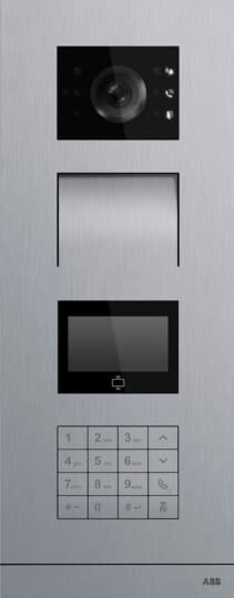 ABB Welcome M M2138K-A Outdoor A/V Station, Keypad, RFID, Aluminium