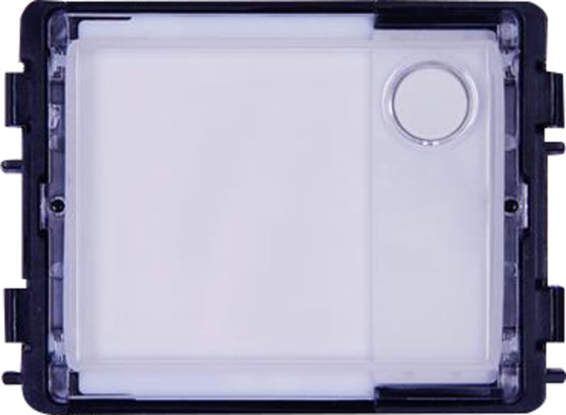 ABB 51381RP1 Outdoor station module, round pushbutton, 1 button for visitor to press for calling
