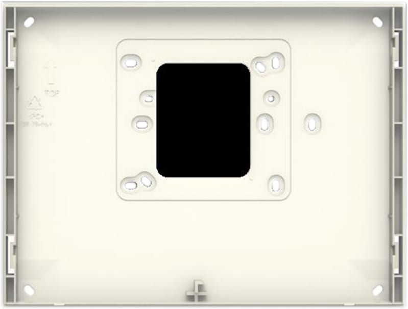 ABB 42361S-W Surface-Mount Box for 7" IP Touch Panel, White