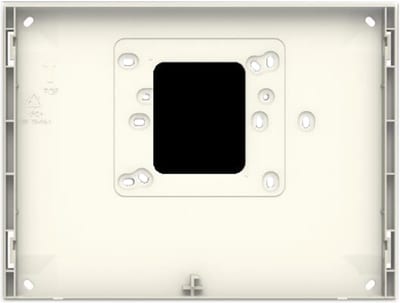 ABB 42361S-W Surface-Mount Box for 7" IP Touch Panel, White