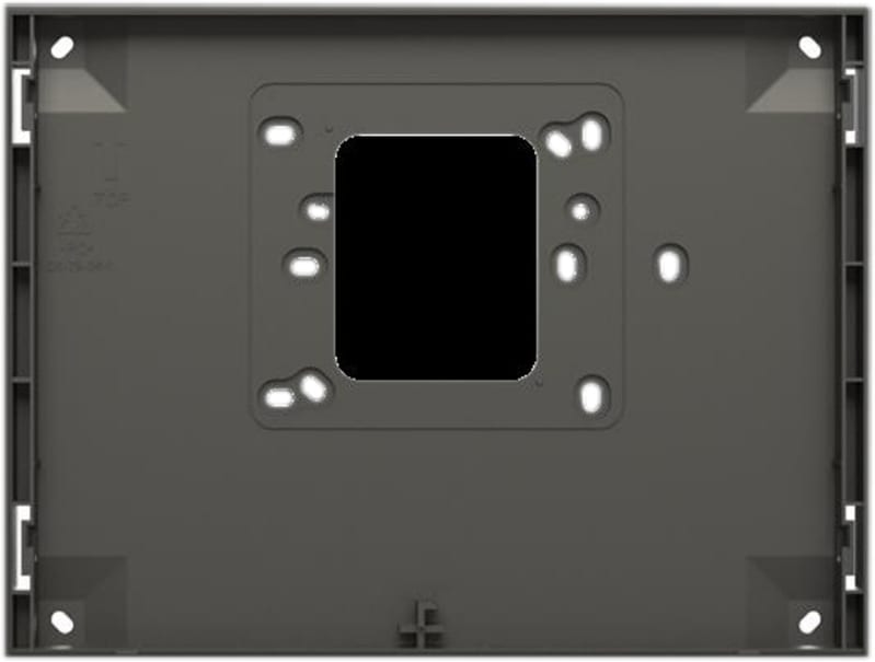 ABB 42361S-B Surface-Mount Box for 7-Inch IP Touch Panel Black