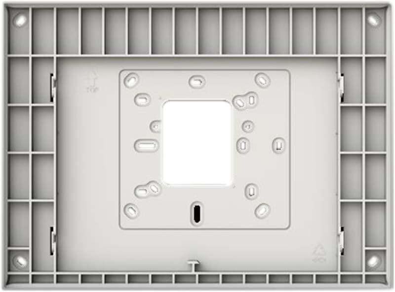 ABB 2TMA130161W0001 Surface mounting box for 10 inch touch panel, White color