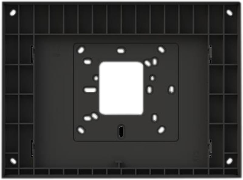 ABB 2TMA130161B0001 Surface mounting box for 10 inch touch panel, Black color