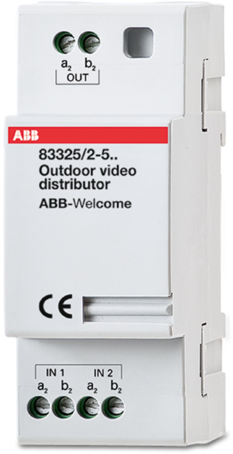 ABB Welcome Video Door Station Extender (83325/2-500-02)