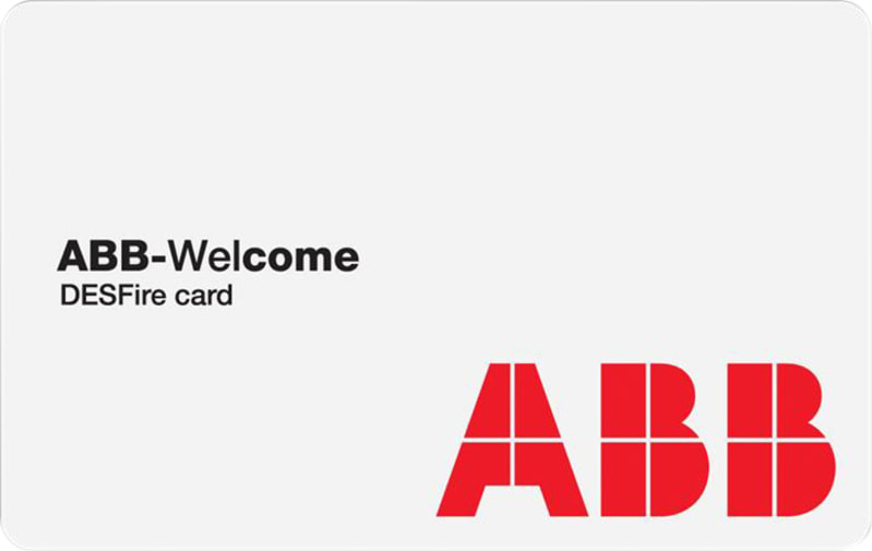 ABB 2TMA130160W0036 MIFARE DESFire EV2,works in the outdoor stations which support Desfire functionality