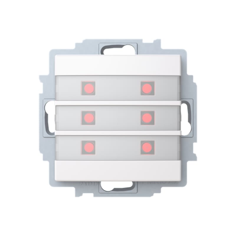 ABB SAGA Signalling Set, Blue LED, 1-6, 12-24 V AC/DC (2TKA00004976)