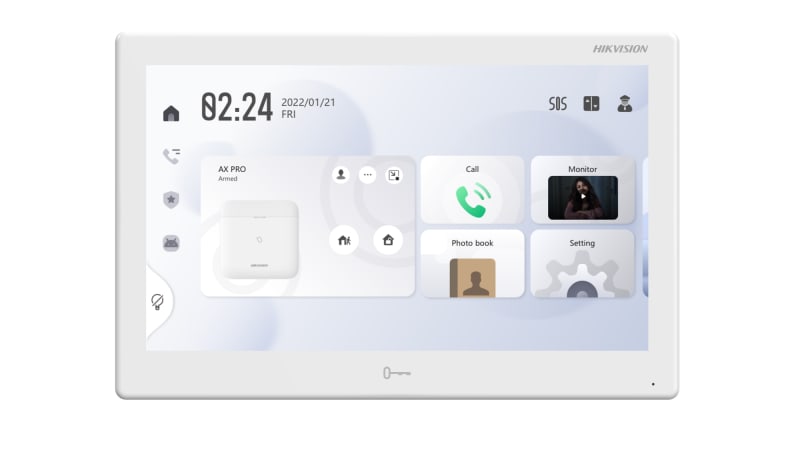 Video Monitor 10", IP Touch MONITOR, POE (DS-KH9510-WTE1(b)(o-Std))