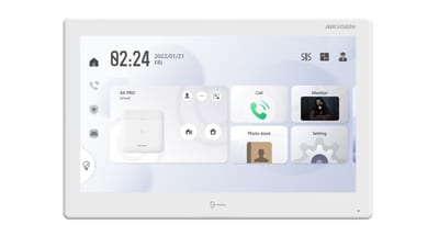 Video Monitor 10", IP Touch MONITOR, POE (DS-KH9510-WTE1(b)(o-Std))
