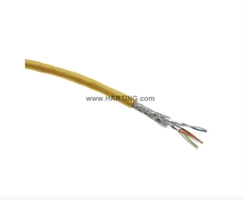 Harting IE CAT.6A 4X2XAWG26/7 PUR, 50M (9456000640)