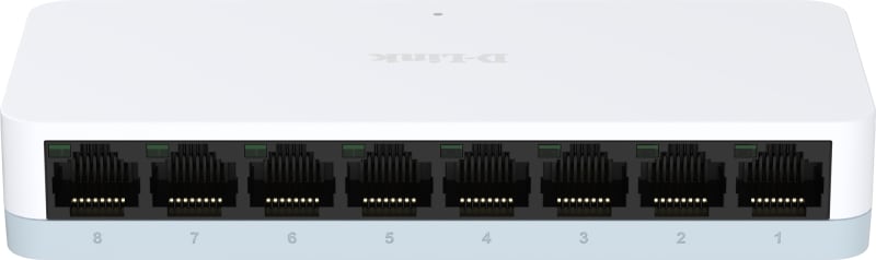 8-Port Fast Ethernet Unmanaged Switch (DES-1008C/E)