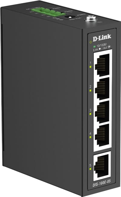 5-Port Industrial Fast Ethernet Switch