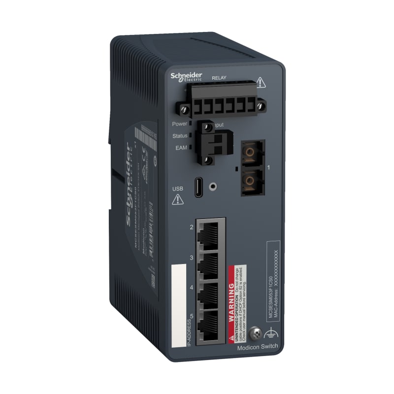 Eth Managed Switch 4TX/1FX-SM (MCSESM053F1CS0)