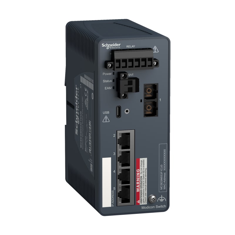 Eth Managed Switch 4TX/1FX-MM (MCSESM053F1CU0)