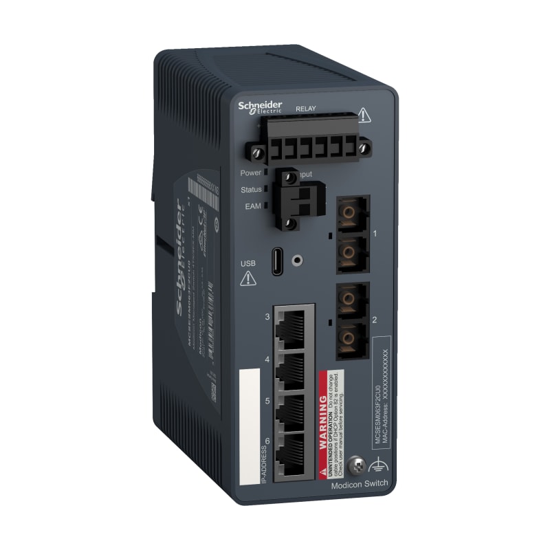 Eth Managed Switch 4TX/2FX-MM (MCSESM063F2CU0)