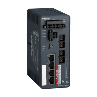 Eth Managed Switch 4TX/2FX-MM