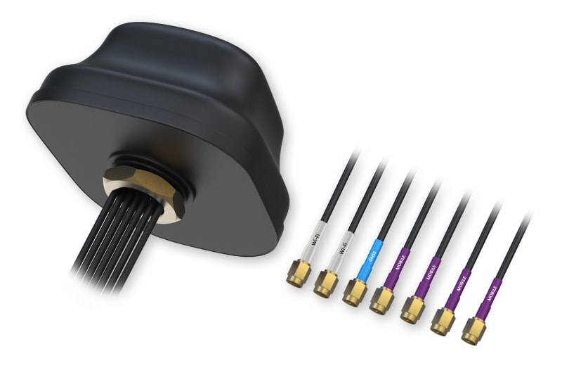 5G Combo MIMO Mobile/GNSS/WIFI ROOF SMA (PR1KC640)