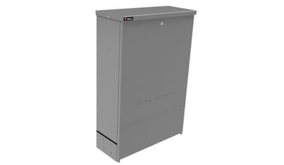 SCCA 800-300 RAL7037 Triangle lock 8mm