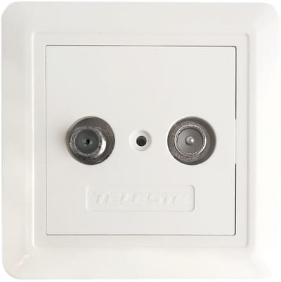 Data TV outlet 4DB, terminated 1,8GHz