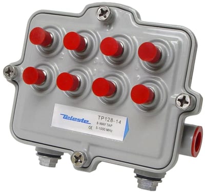 TP128-14 Outdoor 8-Way Tap 14 dB