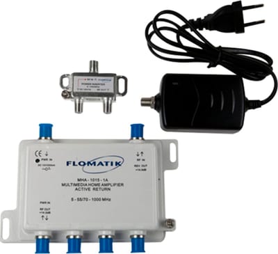 Teleste MHA-1015-4A house amplifier F 4 outputs +15 dB