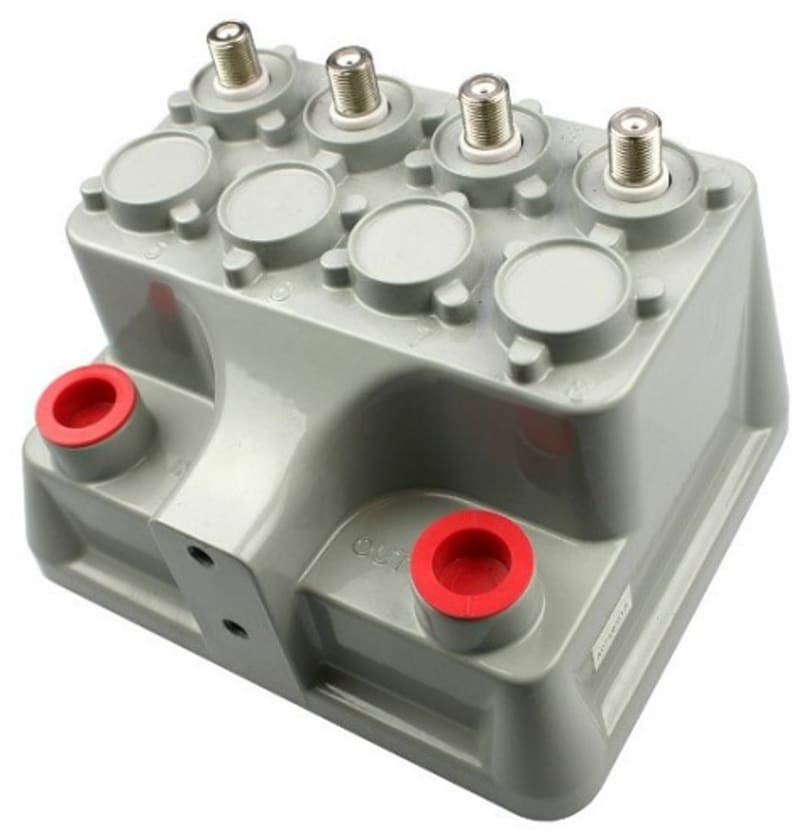 Technetix 4 WAY OD ISOLATED TAP 20DB MOCA PWR PASS