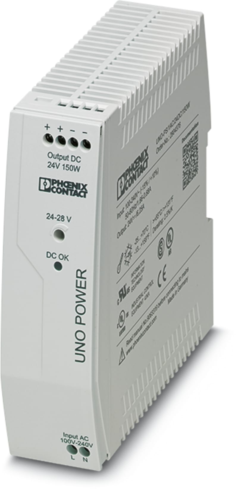 Power Supply Unit (UNO-PS/1AC/24DC/150W)