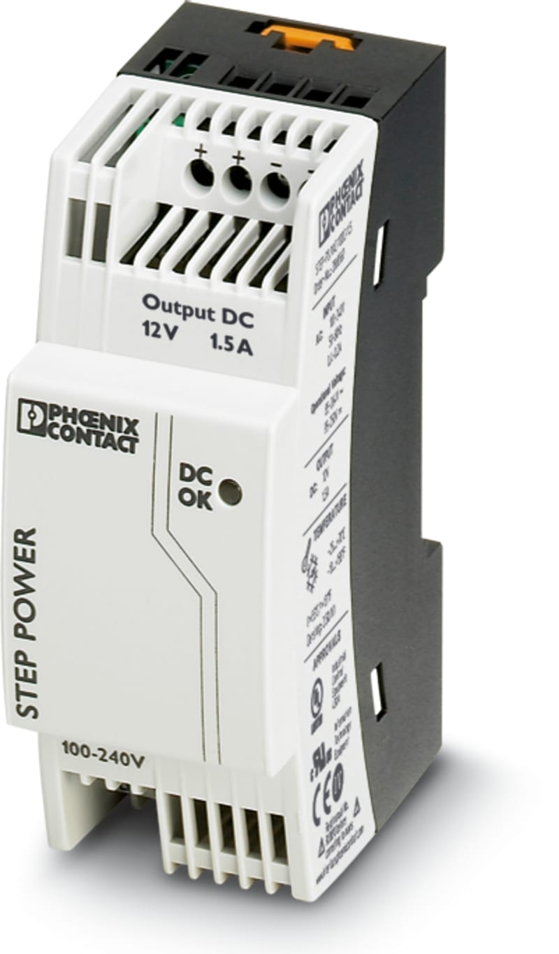 Power Supply 12VDC 1.5A (step-PS/ 1AC/12DC/1.5)