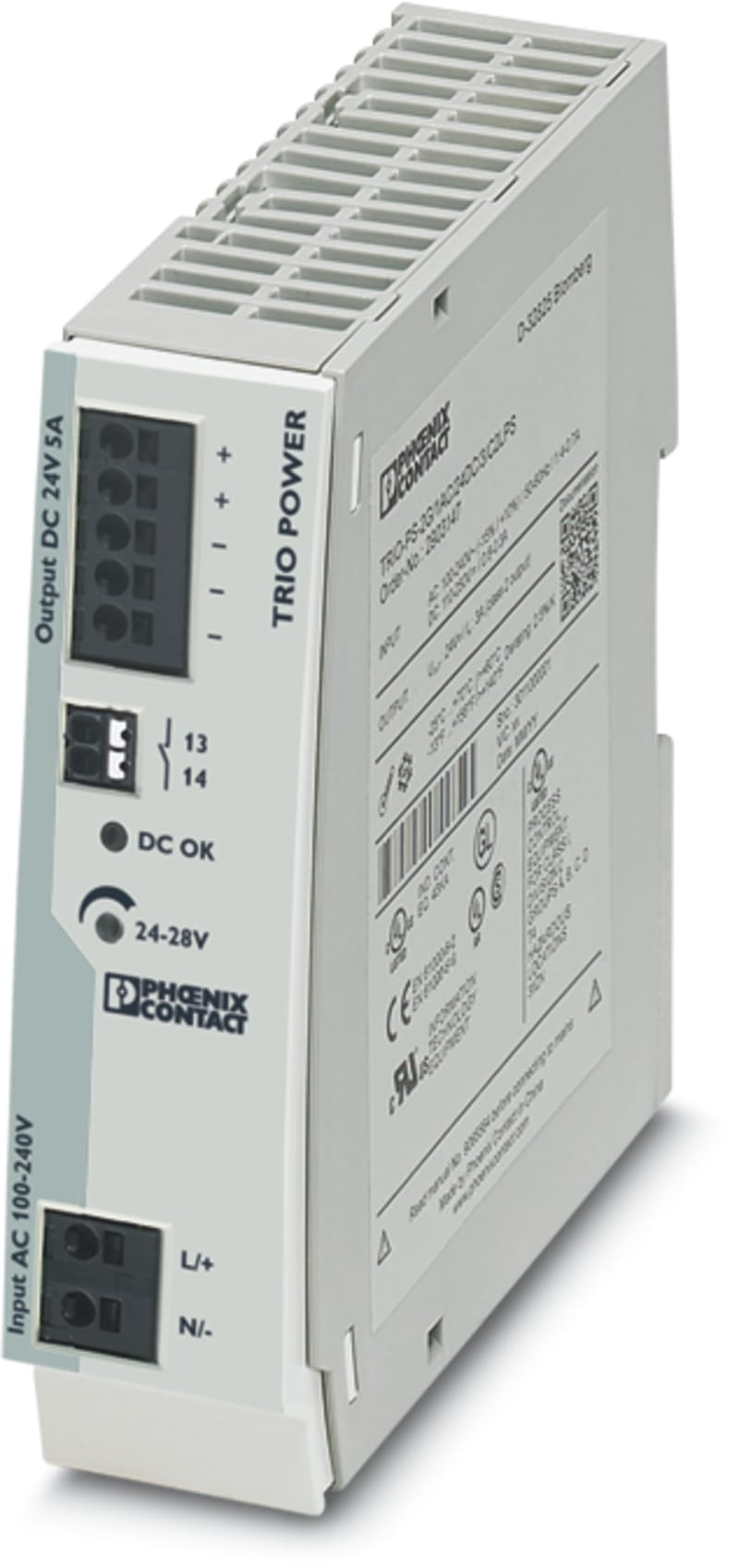 Power supply TRIO-PS-2G/1AC/24DC/5