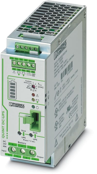 Uninterruptible Power Supply (QUINT-UPS/ 24DC/ 24DC/40)