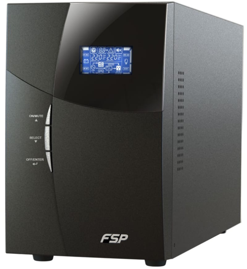 Metric KN-1101TS 1 kVA / 800 W Online UPS with Battery IEC