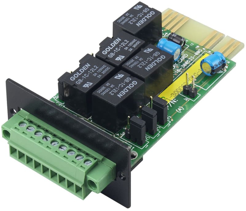 AS-400 relay card with screw terminals (AS-400 CARD SCREW)